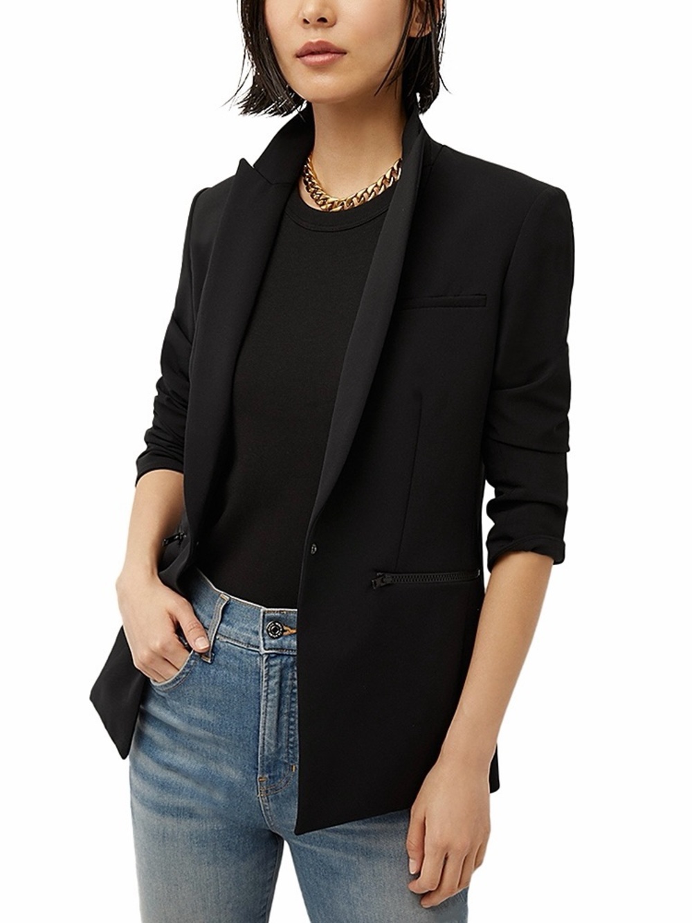 Veronica Beard Iconic Scuba Dickey Jacket